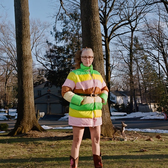 Rachel Antonoff Colorblock Terry Puffer - Picture 6 of 6